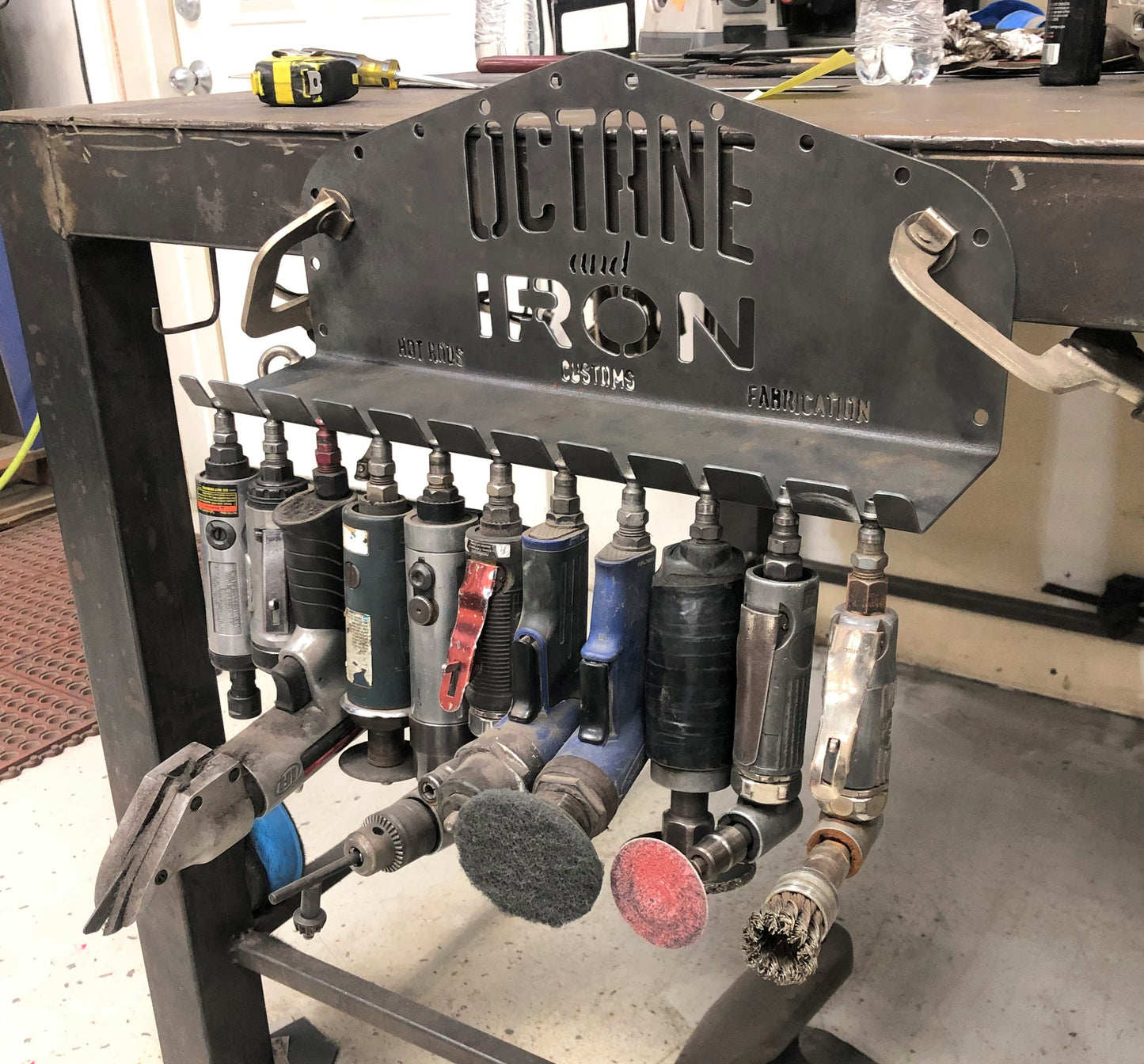 Octane and Iron Air Tool Holder