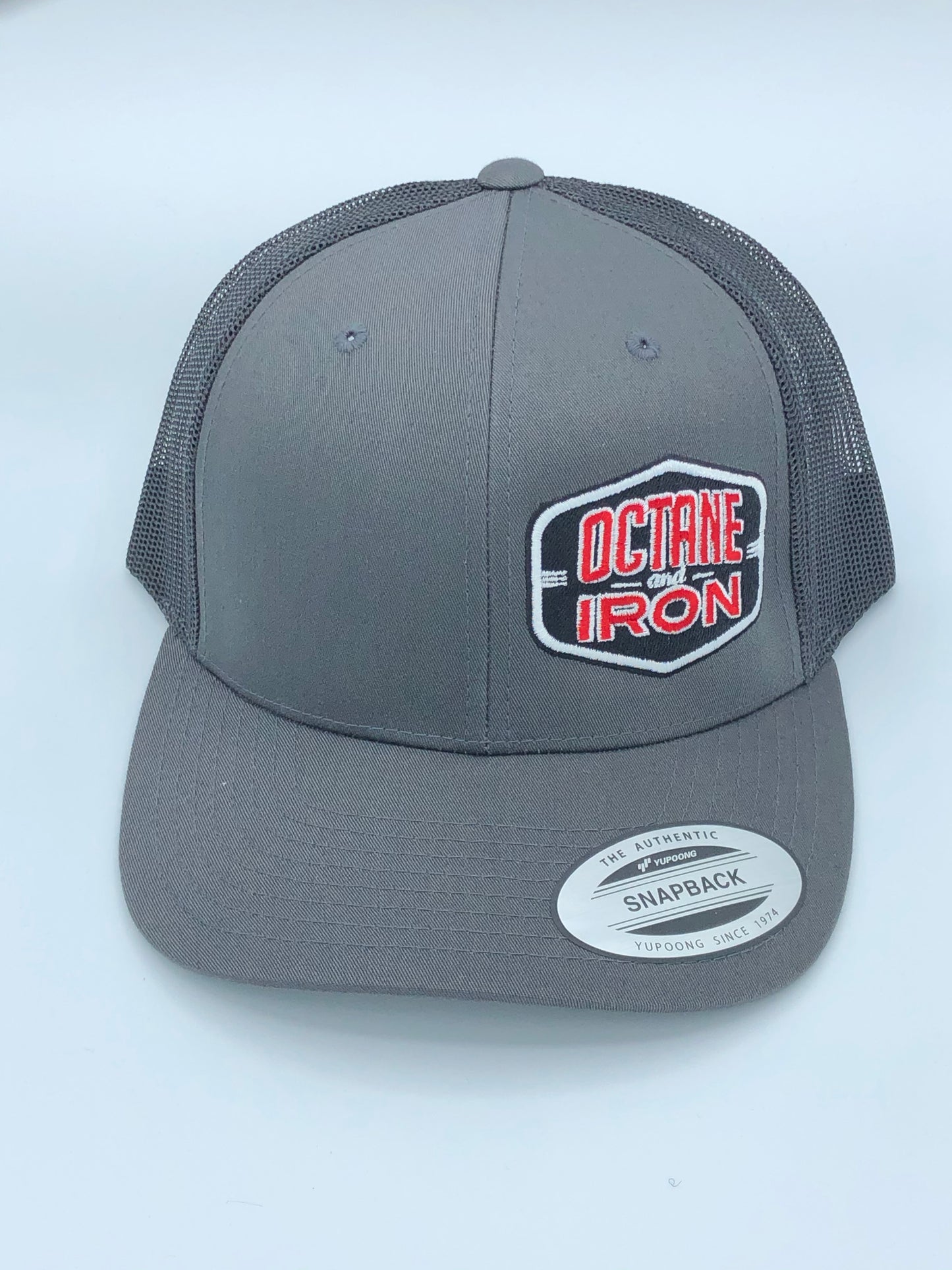 Charcoal Snapback Baseball Cap