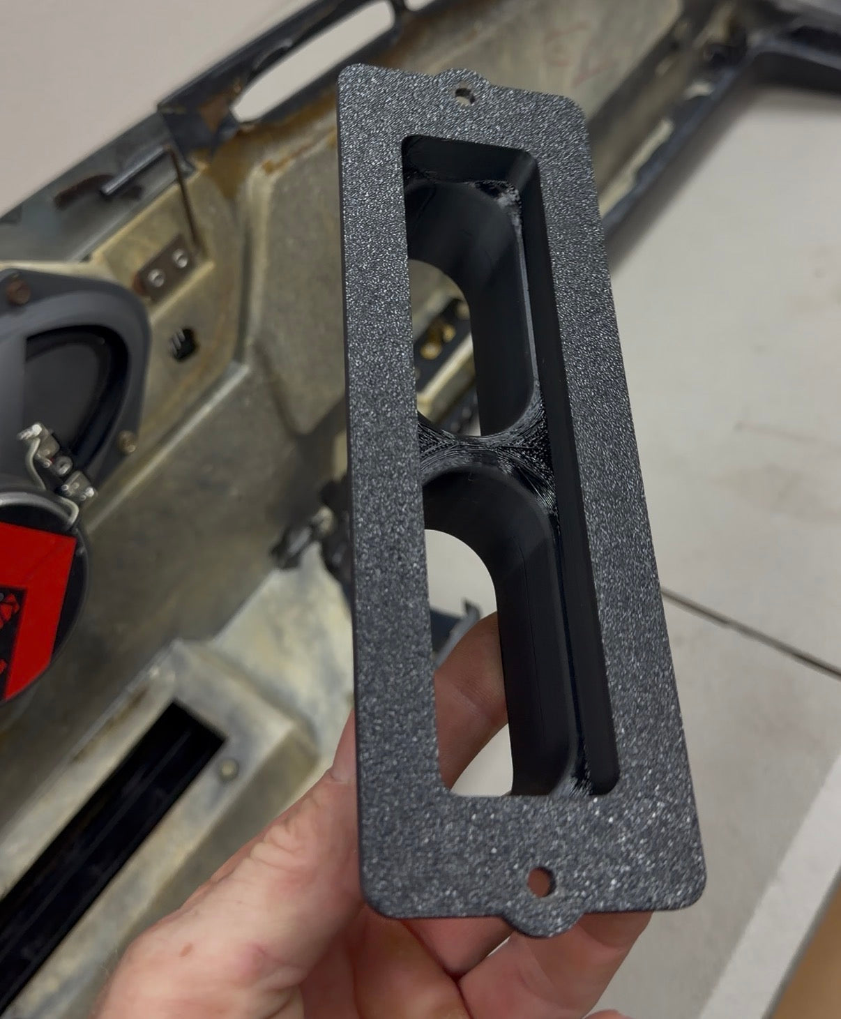 1968 Cadillac Deville Center A/C Vent Adapter