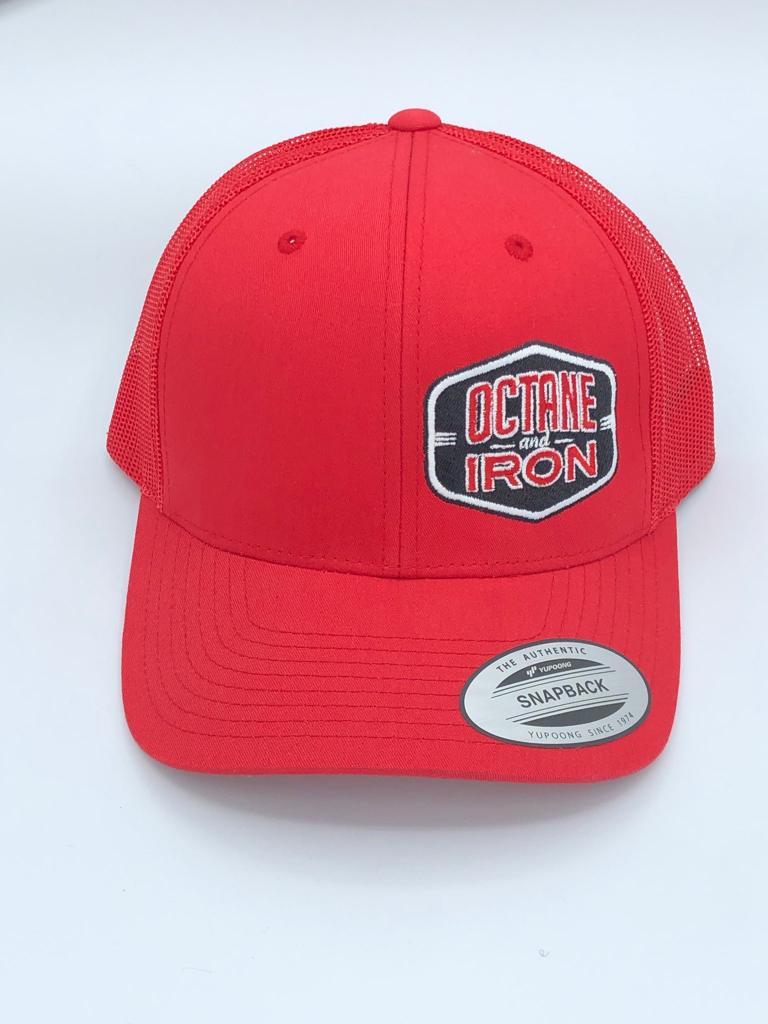 Red Snapback Baseball Cap